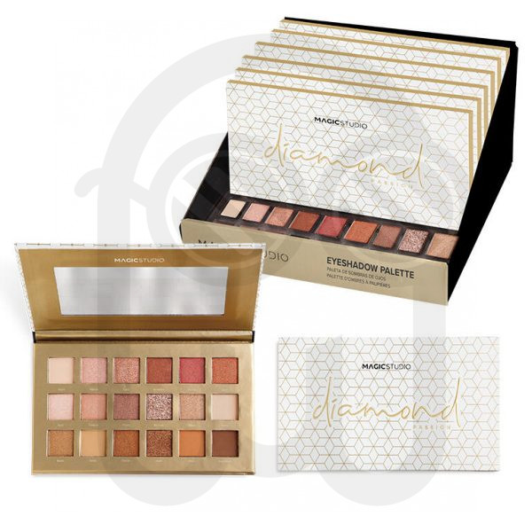 MAGIC STUDIO DIAMOND EYESHADOW PALETTE 18C