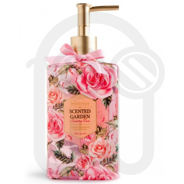 IDC INSTITUTE SCENTED GARDEN SHOWER GEL ROSE 780ML