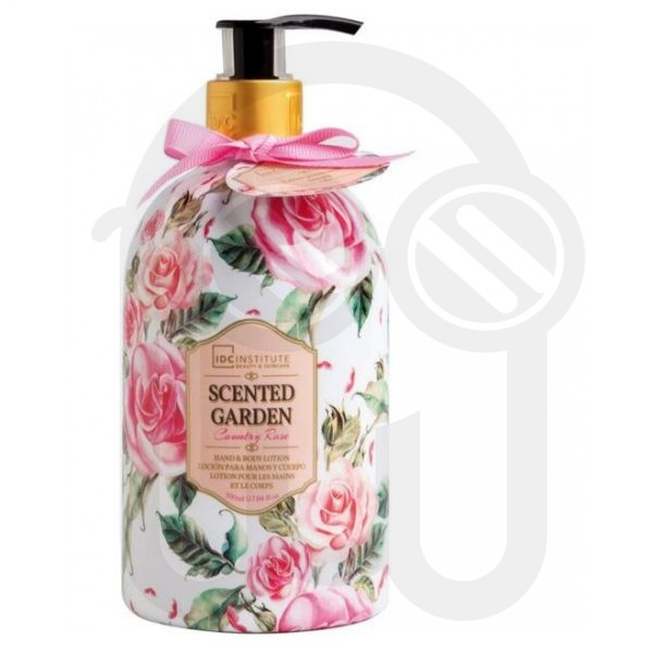 IDC INST SCENTED GARDEN HAND&BODY LOTION500ML ROSE
