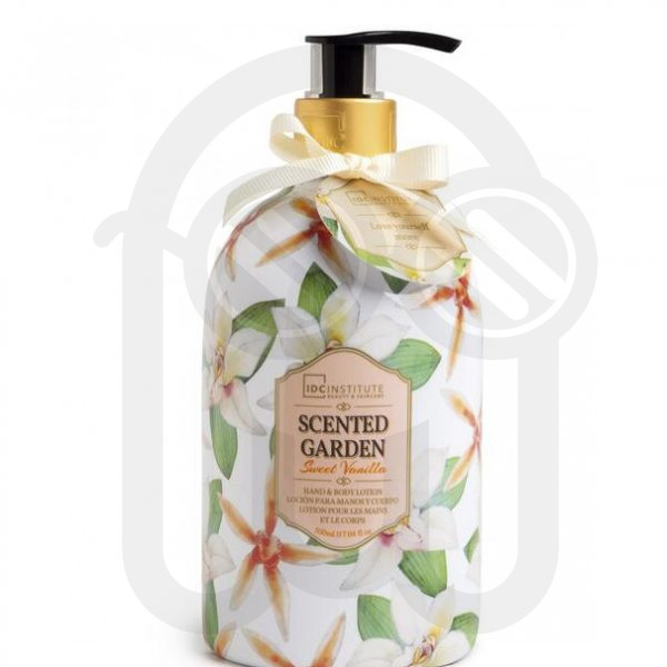 IDC SCENTED GARDEN HAND&BODY LOTION 500ML VANILLA