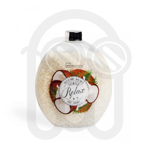 IDC INST SCENTED RELAX BATH SALTS 900GR COCONUT