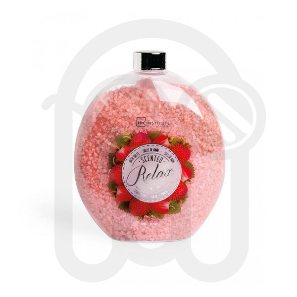 IDC INST SCENTED RELAX BATH SALTS 900GR STRAWBERRY
