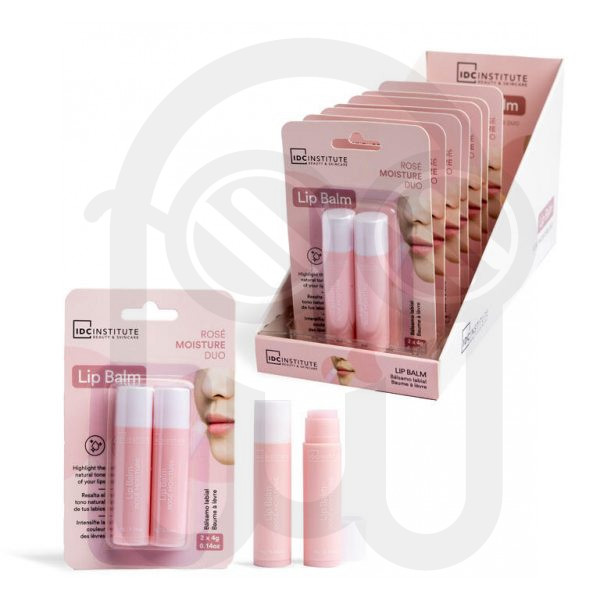 IDC INSTITUTE LIP BALM DUO MOISTURE ROSÉ