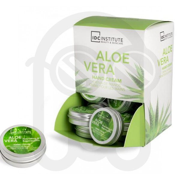 IDC INSTITUTE ALOE VERA TIN BOX HAND CREAM 25ml