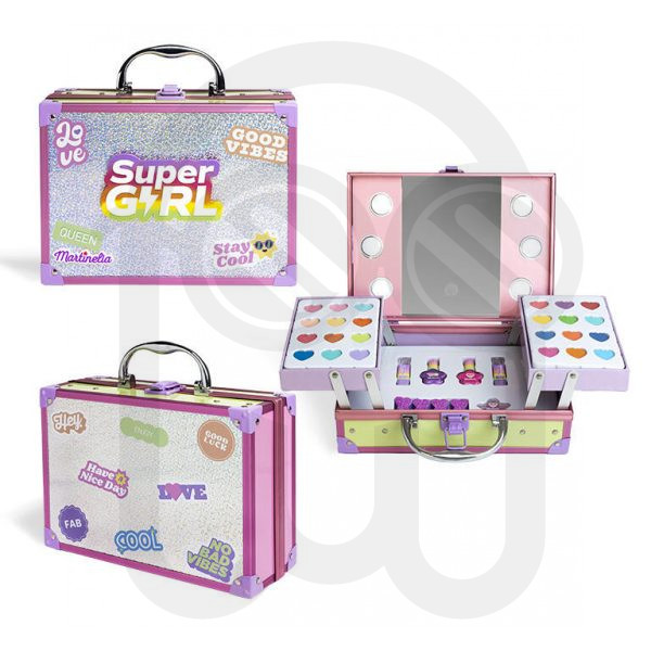 MARTINELIA SUPERGIRL LED MIRROR CASE