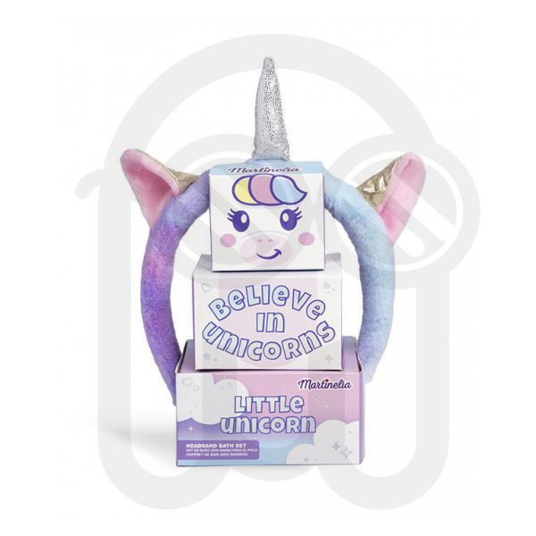 MARTINELIA LITTLE UNICORN HAIRBAND BATH SET