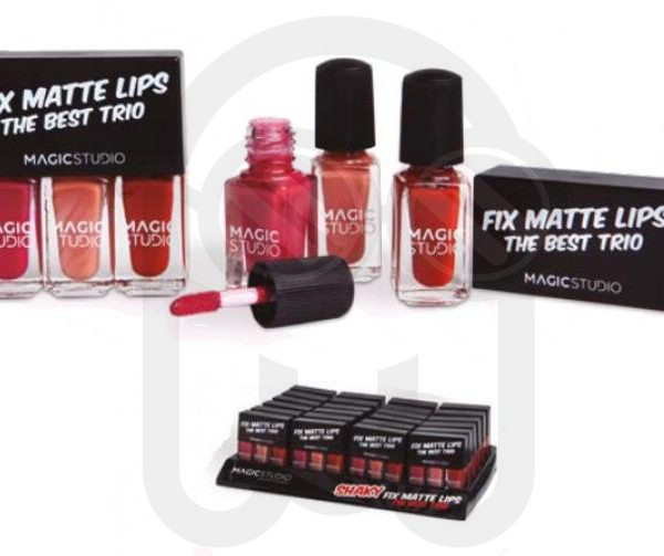 MAGIC STUDIO SHAKY TRIO FIX MATTE LIPS
