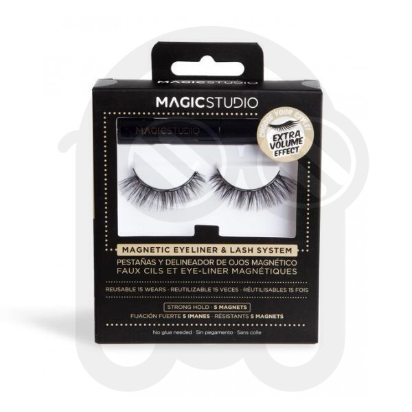 MAGIC STUDIO MAGNETIC EYELASHES KIT EXTRA VOLUME