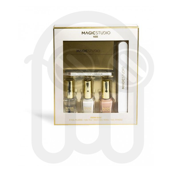 MAGIC STUDIO NUDE FRENCH NAILS SET