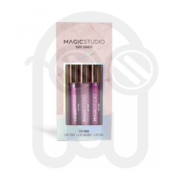 MAGIC STUDIO ROSE QUARTZ LIP TRIO