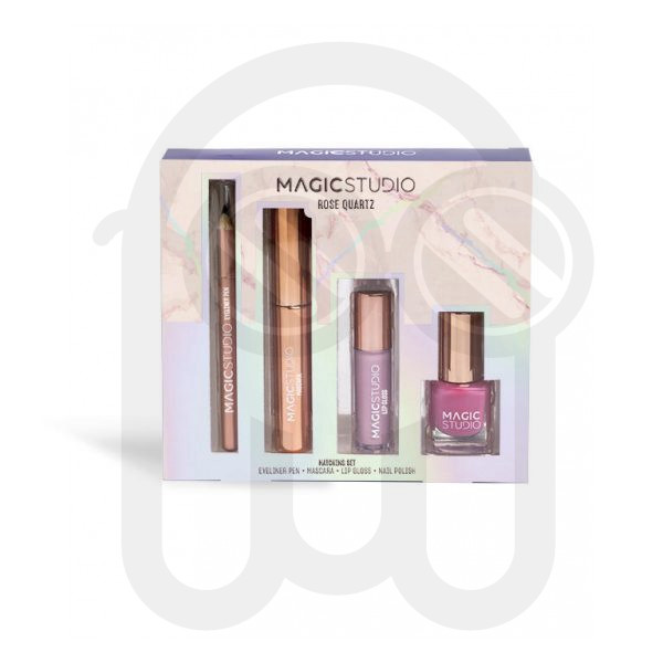MAGIC STUDIO ROSE QUARTZ MATCHING SET