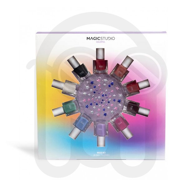 MAGIC STUDIO COLORFUL NAILS SET