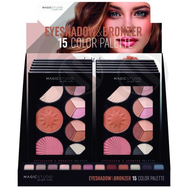 MAGIC STUDIO EYESHADOW & BRONZER PALETTE