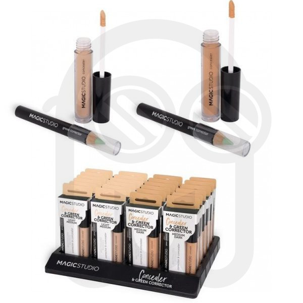 MAGIC STUDIO CONCEALER & GREEN CORRECTOR