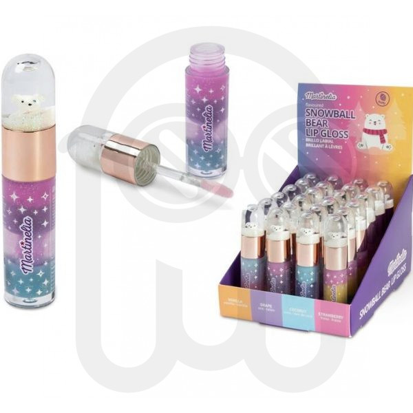 MARTINELIA BEAR GLITTER EFECT LIP GLOSS