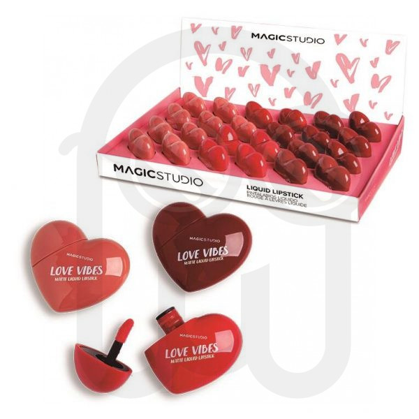 MAGIC STUDIO LOVE VIBES HEART MATTE LIPS