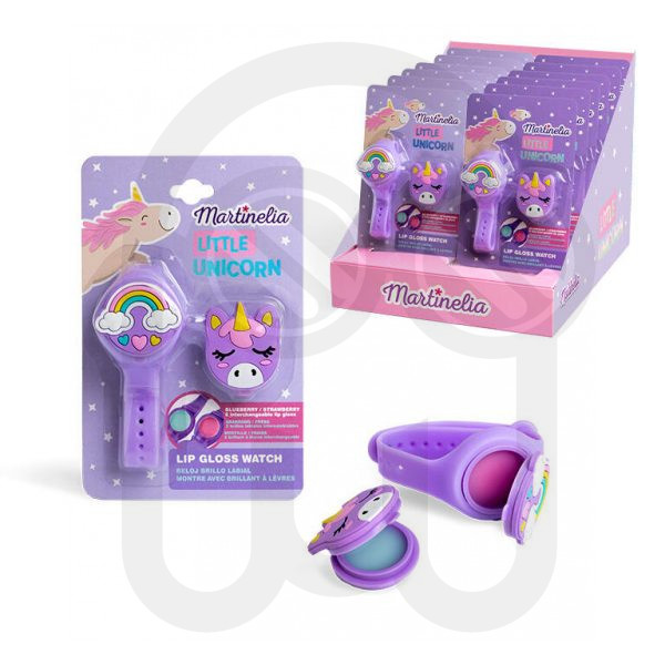 MARTINELIA LITTLE UNICORN LIP GLOSS WATCH