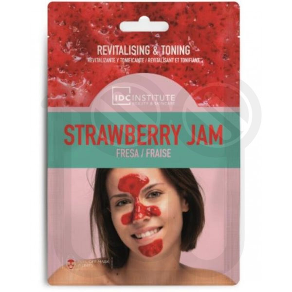IDC FACE MASK STRAWBERRY JAM REVITALISING & TONING