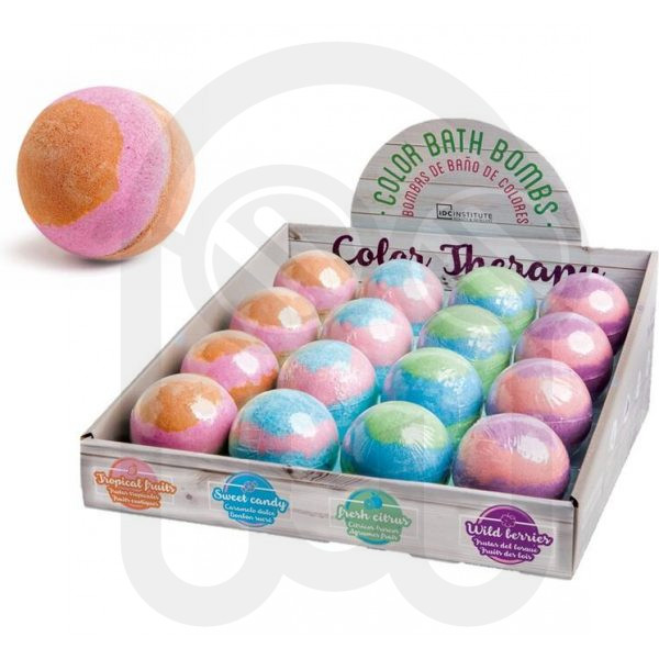 IDC INSTITUTE MULTICOLOR BATH BOMB 140 GR