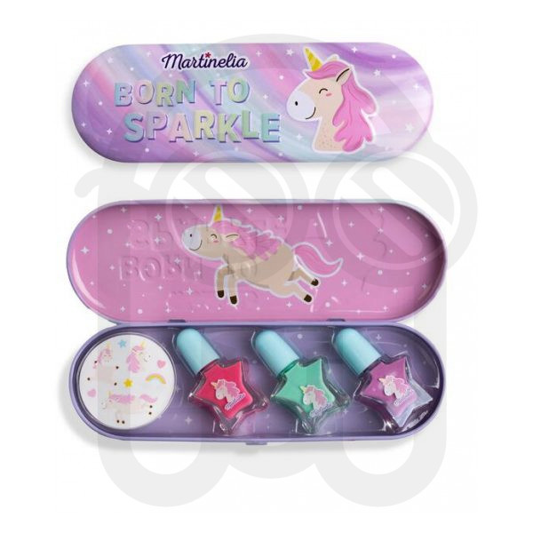 MARTINELIA LITTLE UNICORN NAIL POLISH & STICKERS