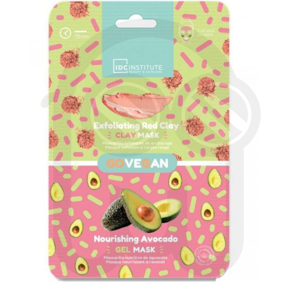 IDC SKINCARE ESSENTIALS DUO RED CLAY+AVOCADO