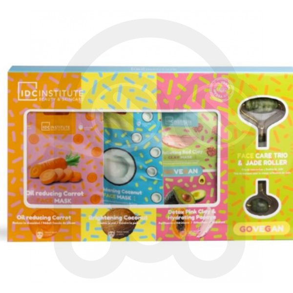 IDC INSTITUTE PACK 1 JADE ROLLER+3 FACE MASK