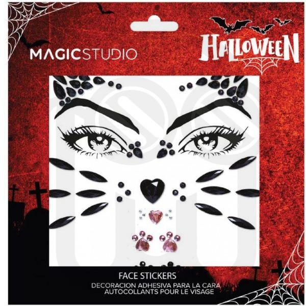 MAGIC STUDIO HALLOWEEN FACE GEMS STICKER