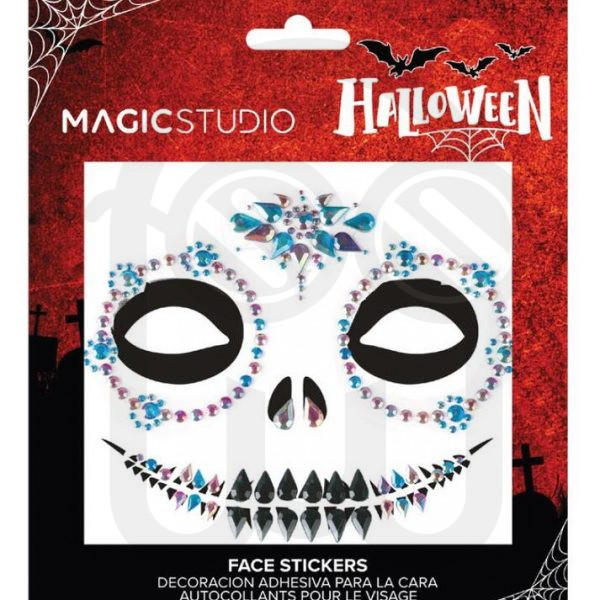 MAGIC STUDIO HALLOWEEN FACE GEMS STICKER