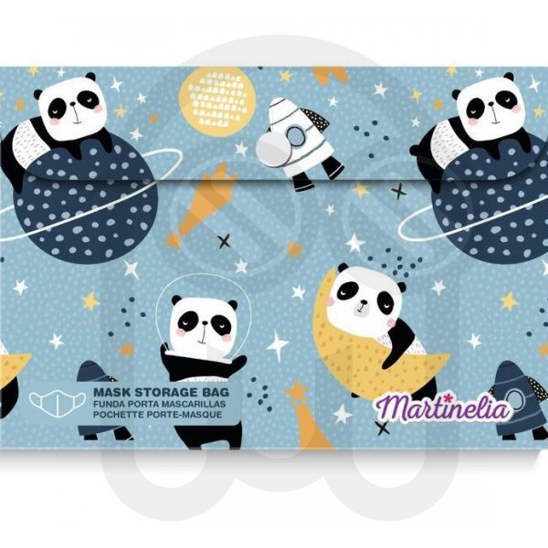 MARTINELIA MASK STORAGE BAG KIDS PANDA