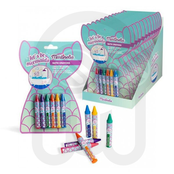 MARTINELIA LET'S BE MERMAIDS BATH CRAYONS