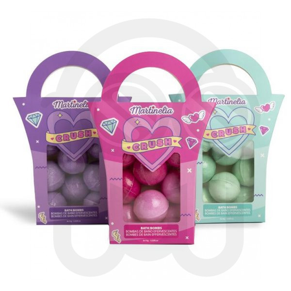 MARTINELIA CRUSH BATH BOMBS PACK 8u.