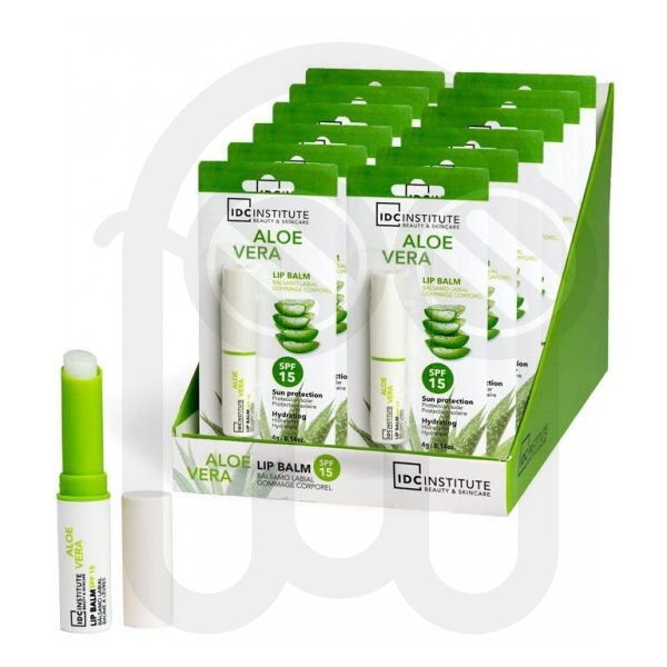 IDC INSTITUTE ALOE VERA LIP BALM SPF 15