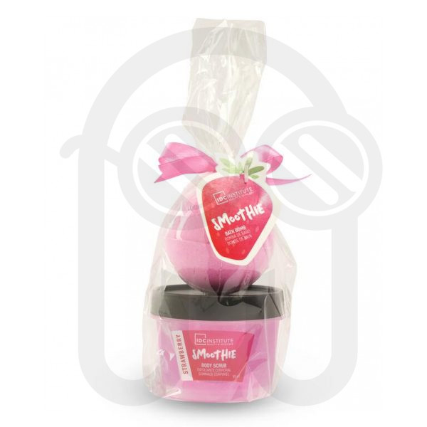 IDC INSTITUTE SMOOTHIE MINI BATH SET STRAWBERRY