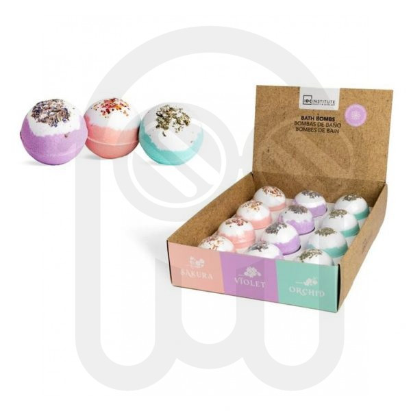 IDC INSTITUTE ZEN BATH BOMB DRIED FLOWERS 100g