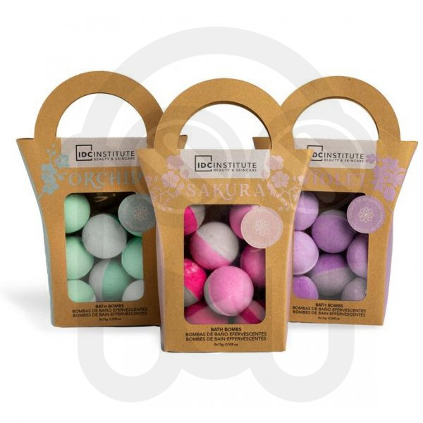 IDC INSTITUTE ZEN BATH BOMBS BAG 8x15g