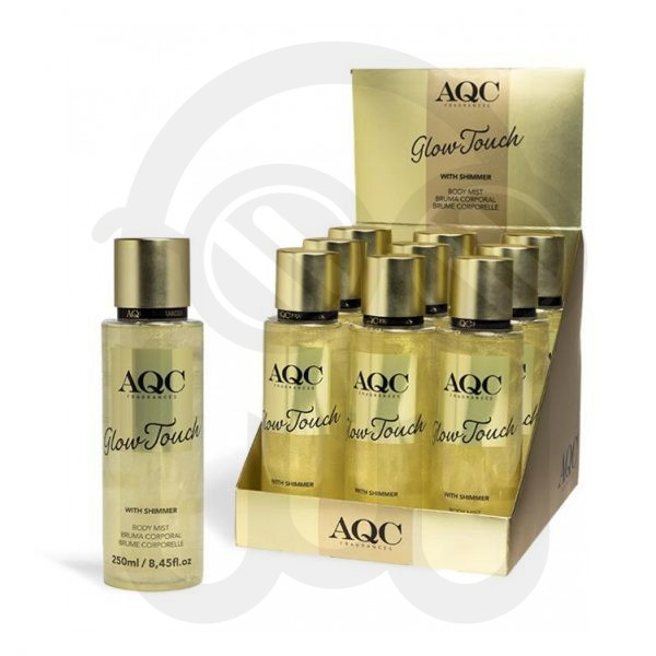 AQC FRAGRANCES SHIMMER MIST GOLDEN GLITTER 250ML