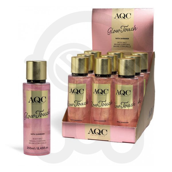 AQC FRAGRANCES SHIMMER MIST PINK GLITTER 250ML