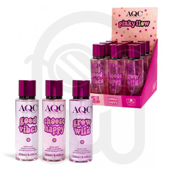 AQC FRAGRANCES PINKY FLOW BODY MIST 250ML
