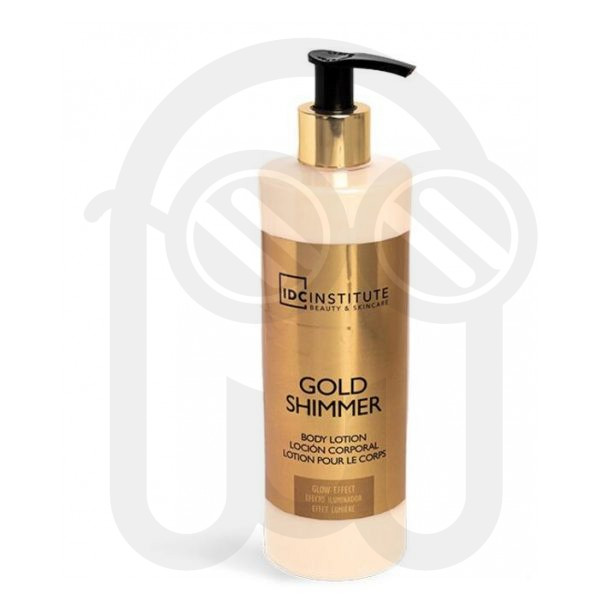 IDC INSTITUTE BODY LOTION GOLD SHIMMER 400ml
