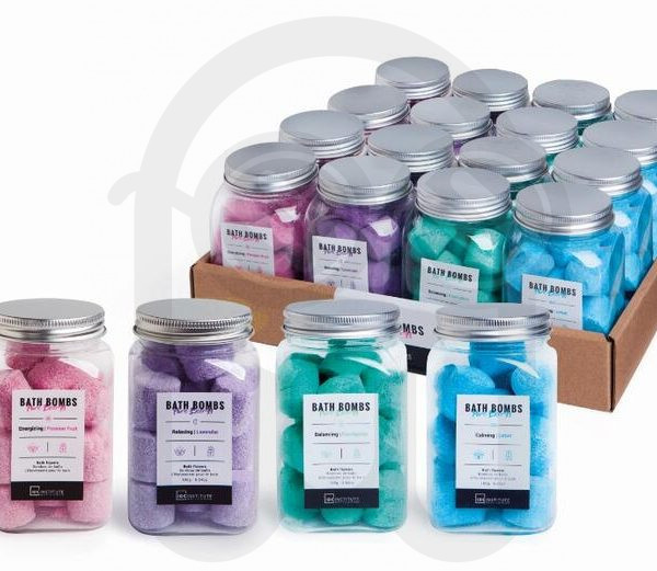 IDC INSTITUTE BATH BOMBS PURE ENERGY ASSORTED 160g