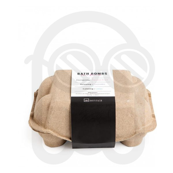 IDC INST. BATH BOMBS PURE ENERGY BATH EGG 6X70GR