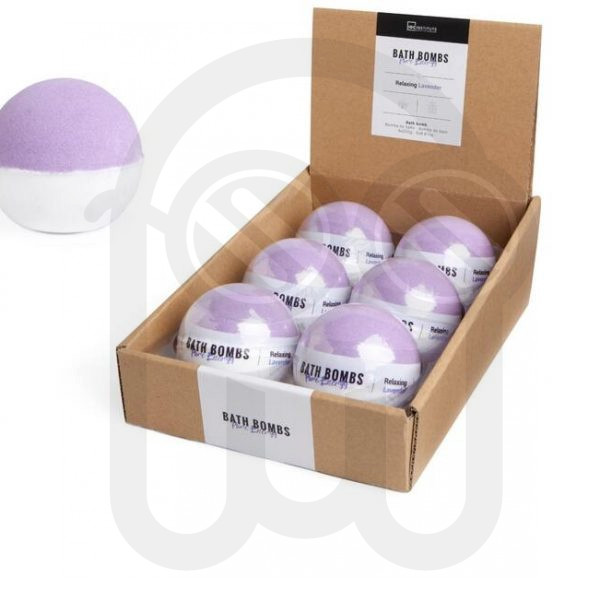 IDC INSTITUTE BATH BOMBS PURE ENERGY250g LAVENDER