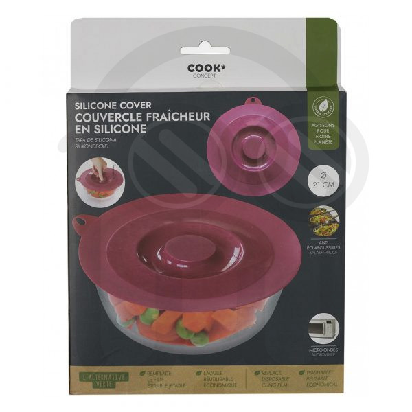 TAPA SILICONA D.21 CM