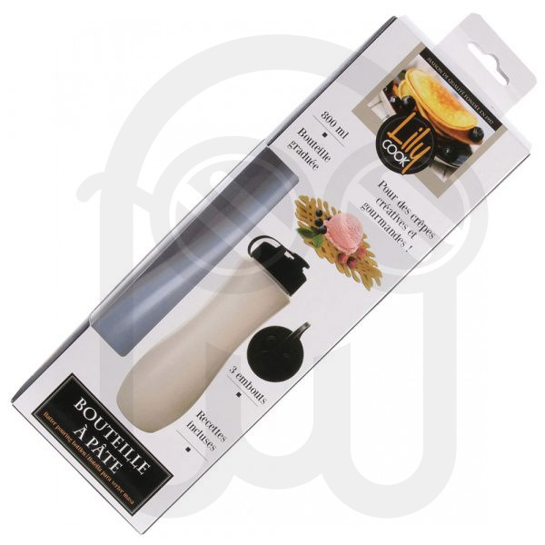 BOTELLA REPOSTERÍA 3 BOQUILLAS