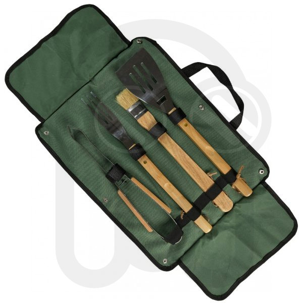 JGO. 4 UTENSILIOS BARBACOA