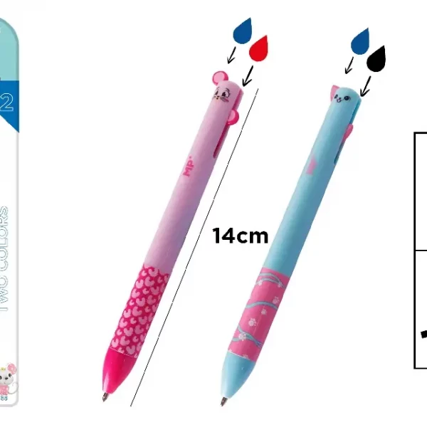 BOLÍGRAFO BICOLOR FANTASÍA