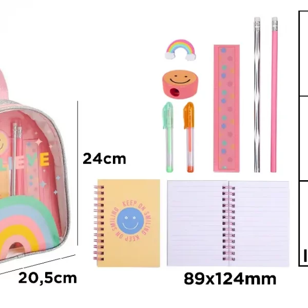 SET DE PAPELERÍA FANTASIA